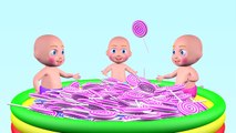 3D Baby doll bath time Play Learn colors ,Teach colours for kids Children Toddlers