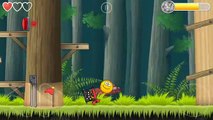 GOLDEN BALL Flawless Victory killing the BOSS in Red Ball 4 Chapter 2 Deep Forest