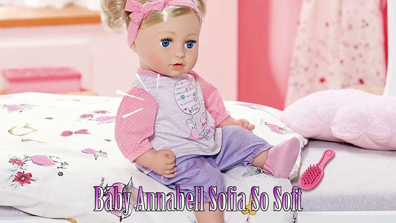 Baby Annabell Toddler Doll Sofia So Soft - Play at the Park , Little Girl & Doll Play Time
