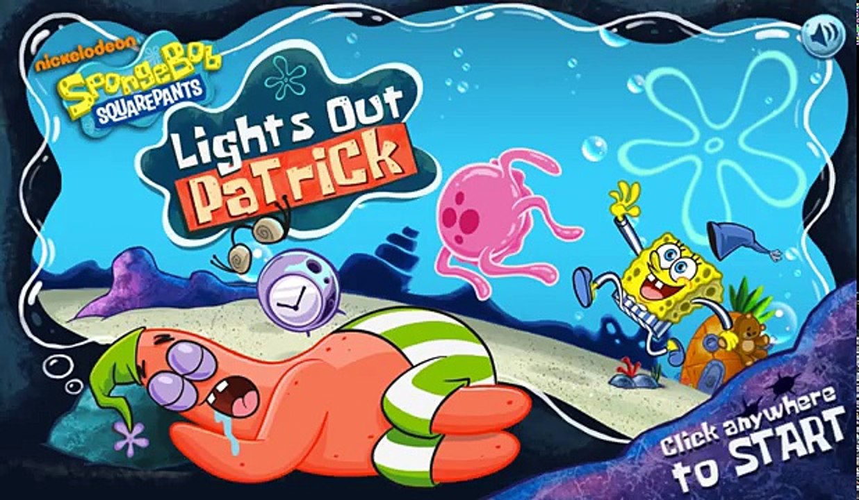 SpongeBob SquarePants: Lights Out Patrick - Dont Wake Patrick (Nickelodeon Games)