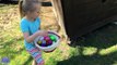 30 SURPRISE EGGS! Easter Egg Hunt in the Pirate Ship Playground Park for Kids W/ Fun Fory