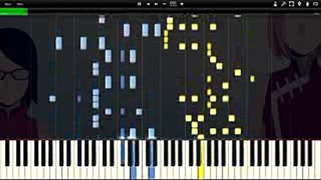 Boruto Naruto Next Generations Ending 2『Sayonara Moon Town』Piano Tutorial, ボルト『サヨナラムーンタウン』