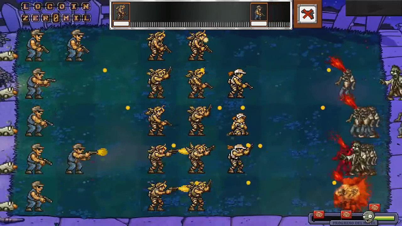Metal Slug: Soldados VS Zombies Beta Gameplay (Android)