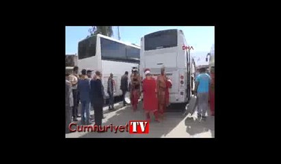 Türkmenler Habur'da Kerkük için eylem yaptı