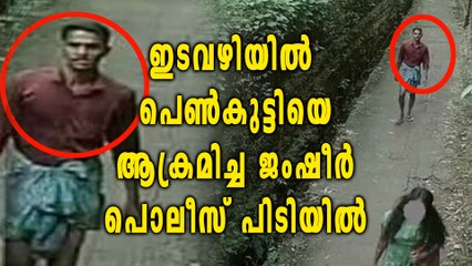 ഇടവഴിയില്‍ പെണ്‍കുട്ടിയെ ആക്രമിച്ചയാള്‍ ഒടുവില്‍ പിടിയില്‍