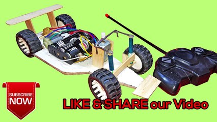 HOW TO Make A Simple F1 RC Car | Remote Controlled Car at Home