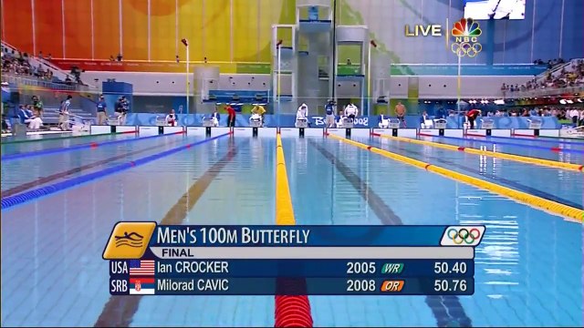 Most Phenomenal Michael Phelps Swim Ever!