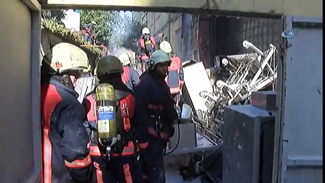 Haseki Hastanesi'nde Yangın