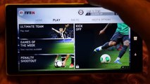 Fifa 14 Gameplay on Nokia Lumia 1520 - Gaming Performance Demo (Windows Phone 8)