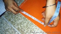 How To Make Designer Front Slit Kurti | Cutting & Stitching | DIY - Tailoring With Usha