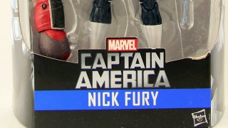 Marvel Legends Captain America 6 Nick Fury/Dirk Anger Action Figure Review