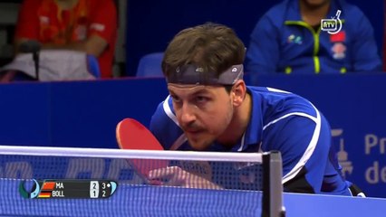 2017 Men's World Cup Highlights I Timo Boll vs Ma Long (1/2)