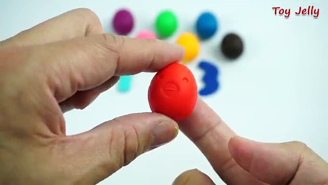 Learn Numbers and Colours with Modelling Clay Play Dough Fun and Creative Toddler Learning Video