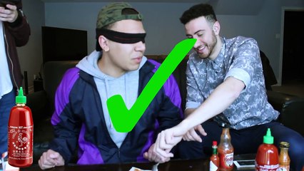 BLIND HOT SAUCE TASTE TEST