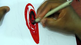 Como Dibujar una Rosa con Efecto 3D