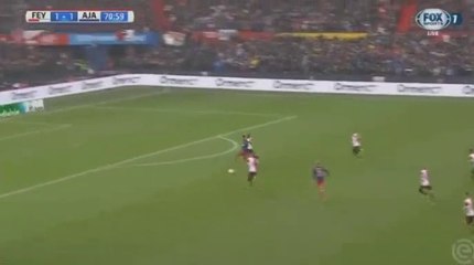 Kasper Dolberg Goal HD - Feyenoord	1-2	Ajax 22.10.2017