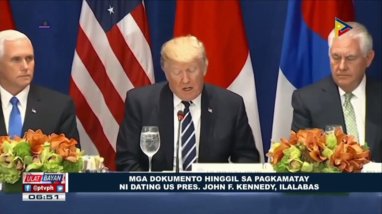 GLOBALITA: Mga dokumento hinggil sa pagkamatay ni dating U.S. Pres. John F. Kennedy, ilalabas