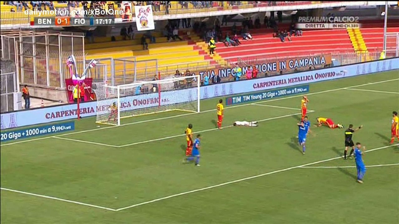 Marco Benassi Goal HD - Benevento 0 - 1 Fiorentina - 22.10.2017 (Full Replay)