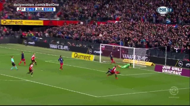 Jens Toornstra Goal HD - Feyenoord 1 - 1 Ajax - 22.10.2017 (Full Replay)