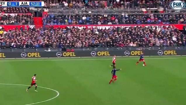 Jens Toornstra Goal HD - Feyenoord 1 - 1 Ajax - 22.10.2017