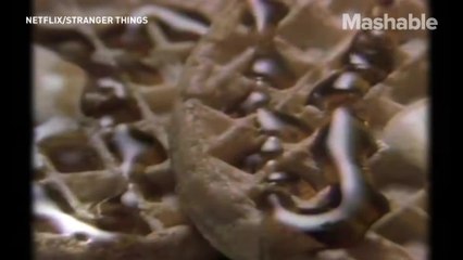These 'Stranger Things' waffles are super easy to make