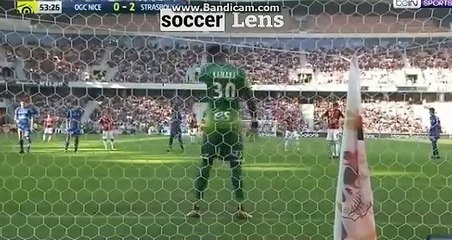 Pierre Lees Melou Goal HD - Nice 1-2 Strasbourg 22/10/2017 HD