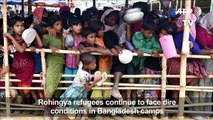 Rohingya stuck in Bangladesh camps