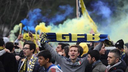 Fenerbahçe Taraftarı, Türk Telekom Stadı'na Geldi