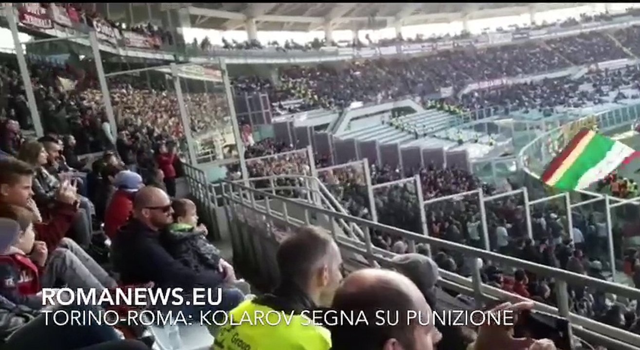 Torino-Roma 0-1: il gol di Kolarov