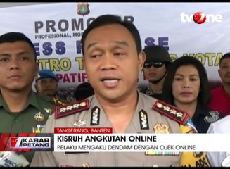 Pelaku Penabrak Ojek Online Ditangkap Polisi