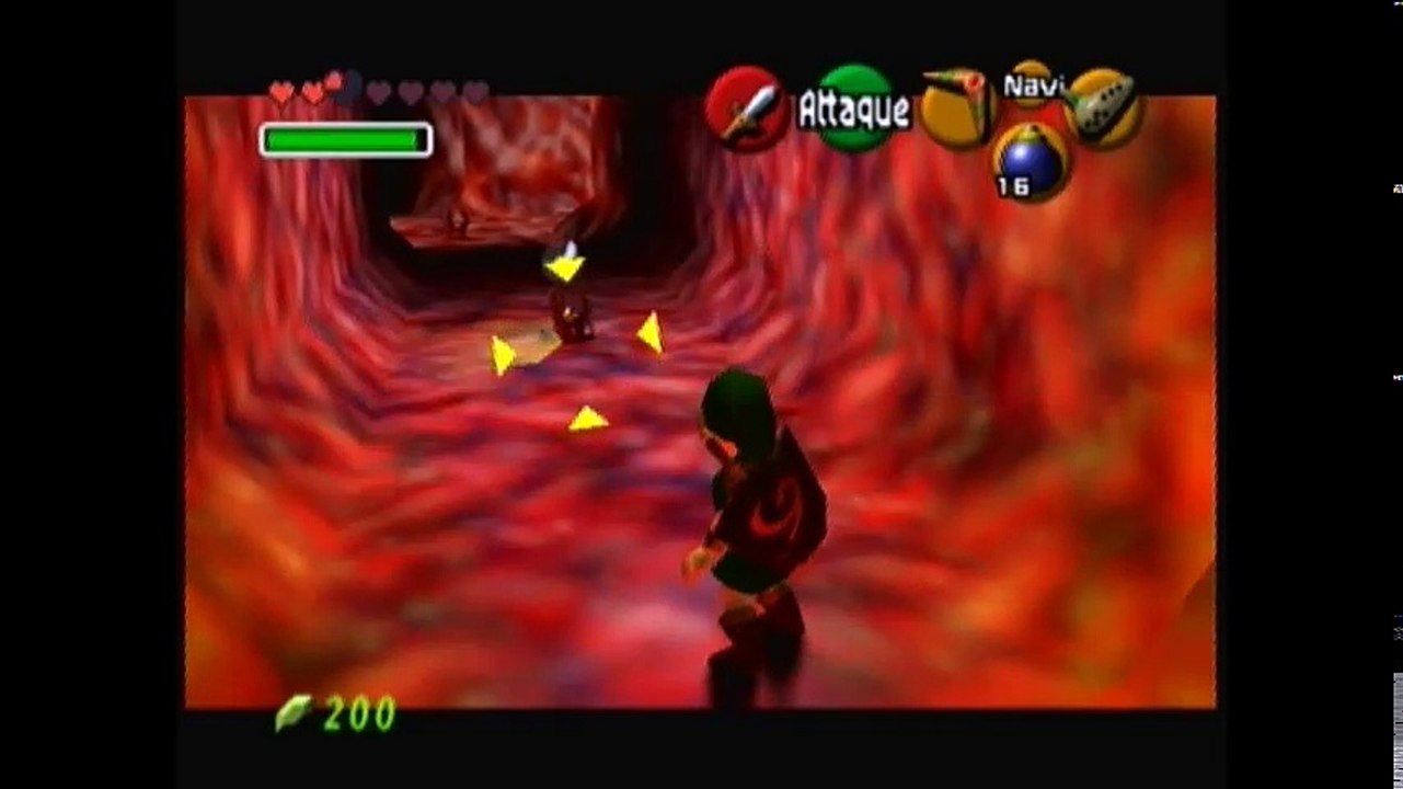 Let's play - Zelda : ocarina of time : épisode 12 , Le ventre de jabu-jabu