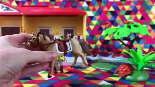 Playmobil Toy Country Horseback Ride To The Creek