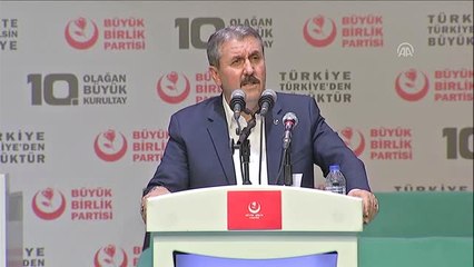 Destici: "Bütün Terör Örgütlerine Karşı Yapılan Operasyonları Destekliyoruz"
