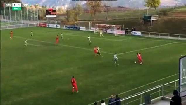 Sion II 2:1 Kriens (Swiss 1. Liga Promotion 21 Oktober)