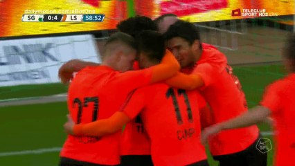 Yeltsin Tejeda Goal HD - St. Gallen 0 - 4 Lausanne - 22.10.2017 (Full Replay)