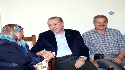 Cumhurbaşkanı Erdoğan'dan Çay Ziyareti