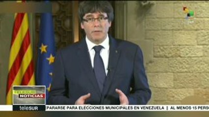Puigdemont: Cataluña no aceptará más humillaciones de España