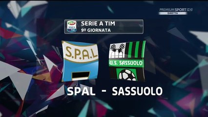 All Goals & highlights - Spal 0-1 Sassuolo - 22.10.2017