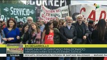 Argentina: organizaciones sociales exigen justicia para Maldonado
