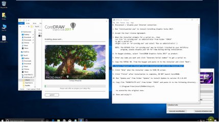 CorelDraw 2017 WIN10