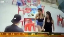 Guy Attacks Girl After His Opening Chat Up Lines Failed