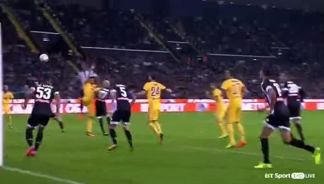 Udinese - Juventus Samir goal (Contre son camps)
