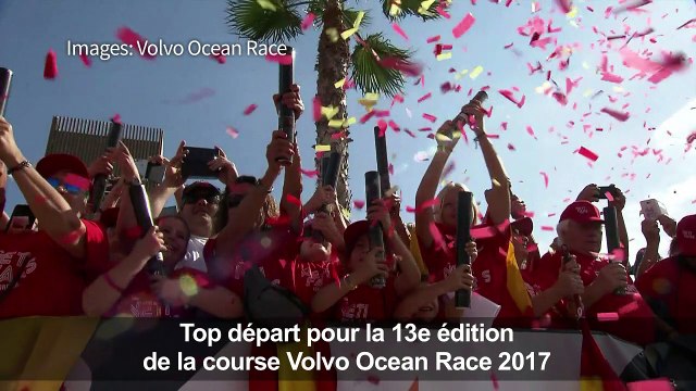 Voile: départ de la Volvo Ocean Race 2017