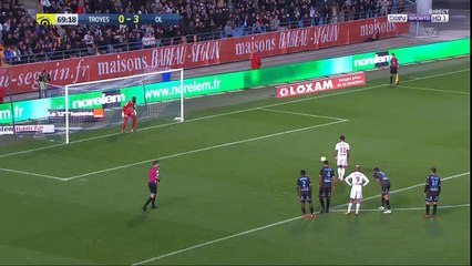 Memphis Depay Panenka Penalty Hat-Trick vs Troyes (0-4)