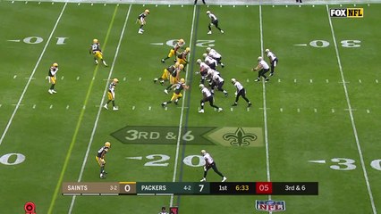 Damarious Randall picks off Drew Brees