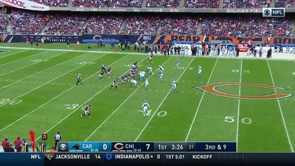 Mitchell Trubisky lofts it to Zach Miller for 24 yards