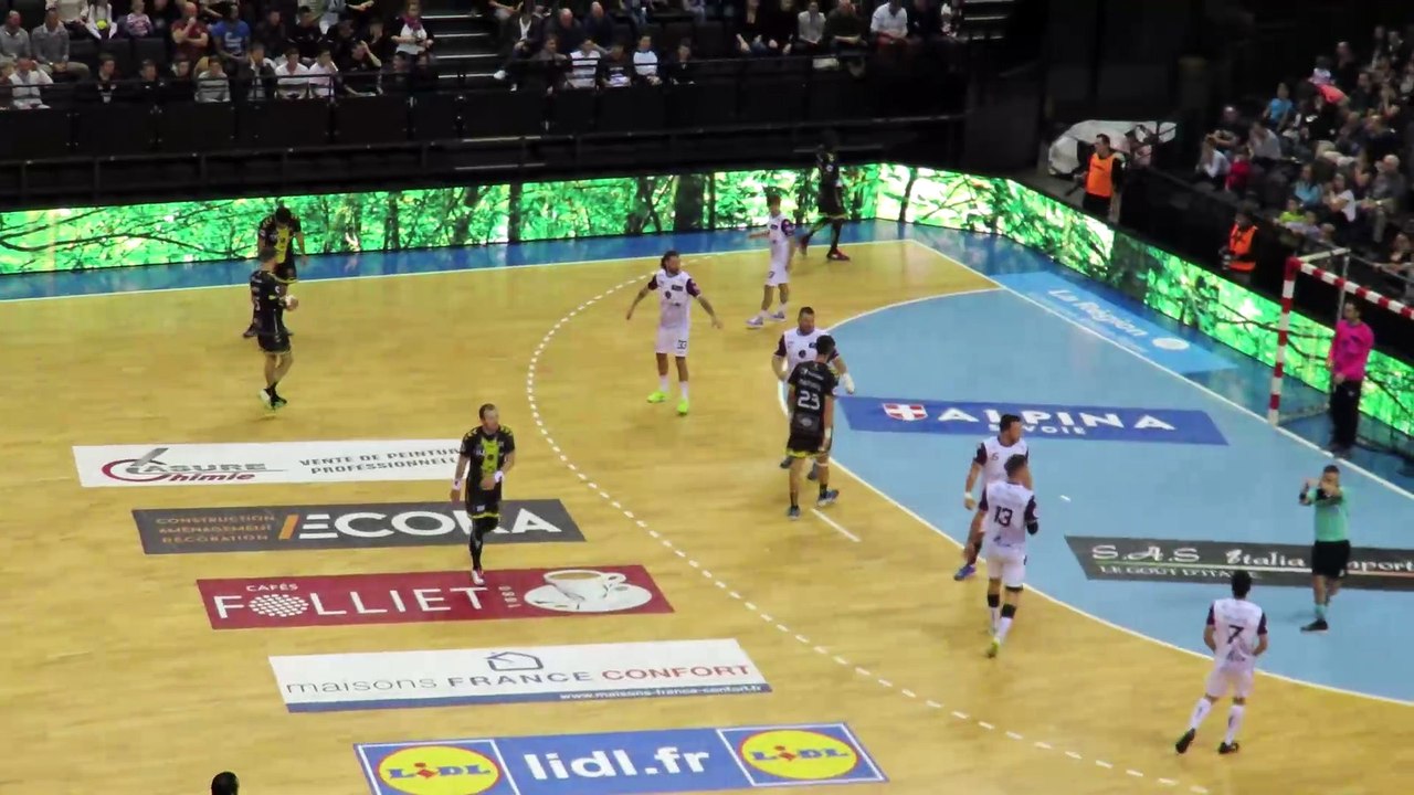 Chambéry 31 33 Istres - 8e/ Coupe de la Ligue - 22/10/2017