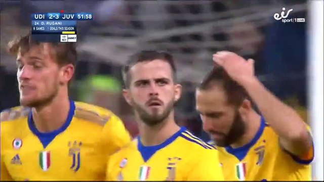 2-3 Daniele Rugani Goal Italy Serie A - 22.10.2017 Udinese Calcio 2-3 Juventus FC