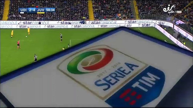 2-5 Sami Khedira Goal Italy Serie A - 22.10.2017 Udinese Calcio 2-4 Juventus FC