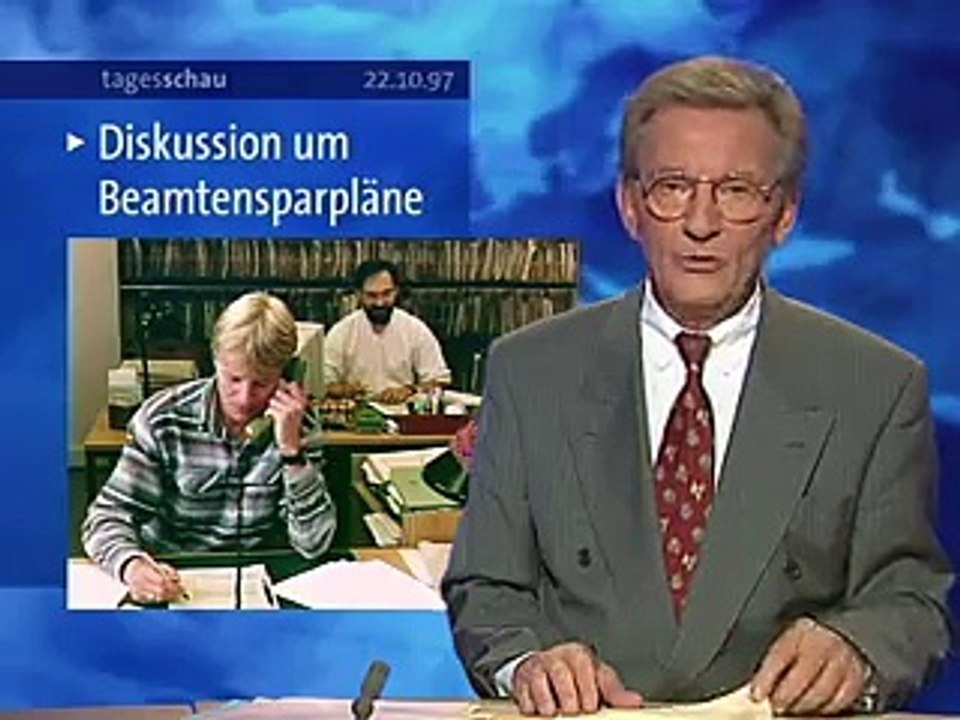 Tagesschau | 22. Oktober 1997 20:00 Uhr (mit Joachim Brauner) | Das Erste